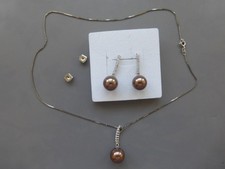 parure neuve argent massif 925