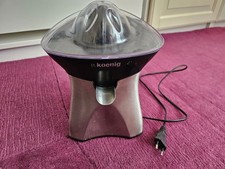 Presse orange agrumes électrique Hermann Koenig modèle AGR60 60W inox noir