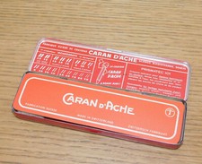 vintage BOITE TROUSSE TECHNOGRAPH CARAN D'ACHE prismatec 101 777/F swiss box