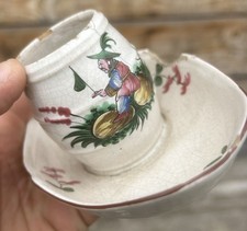 Luneville Les Islettes Décor au Chinois Faïence XVIIIeme Vaisselle