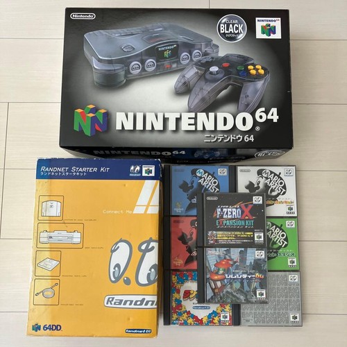 Nintendo clear black - 64,