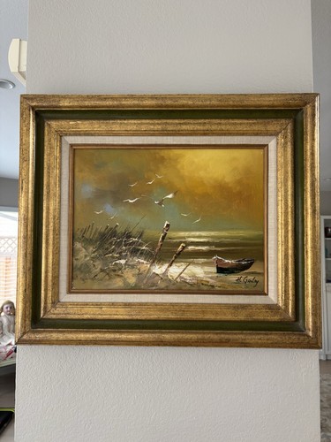 Gailey framed signed - signed, oil