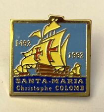 PINS CHRISTOPHE COLOMB 1492