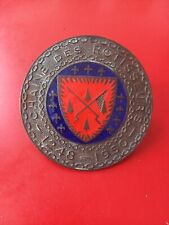 Badge Calandre CHAÎNE DES ROTISSEURS 1950 Collection Automobilia Ancien Émaillé 