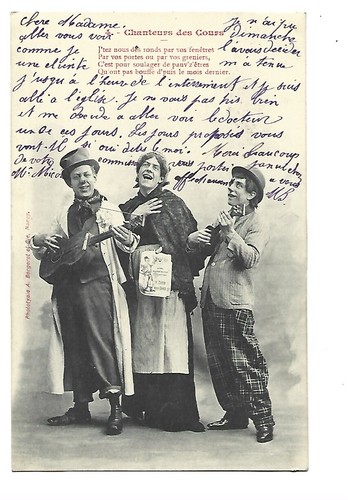 Fantaisie bergeret chanteurs - bergeret,