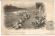 NICE (06) - Lavandières du Paillon.Postée en 1903.Non écrite au dos.