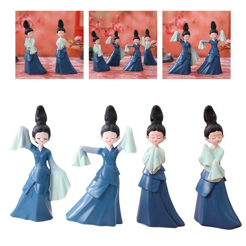 Dame danseuse statues ancienne - statues,