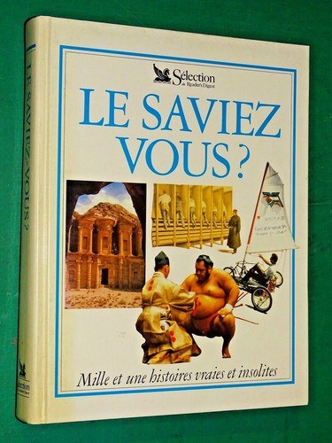 Saviez vous mille et une - ?,
