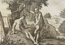 Adam et Eve la pomme et le