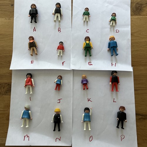 Vintage playmobil figures - vintage,