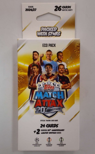 Topps match attax 2026 - match, 2026/27