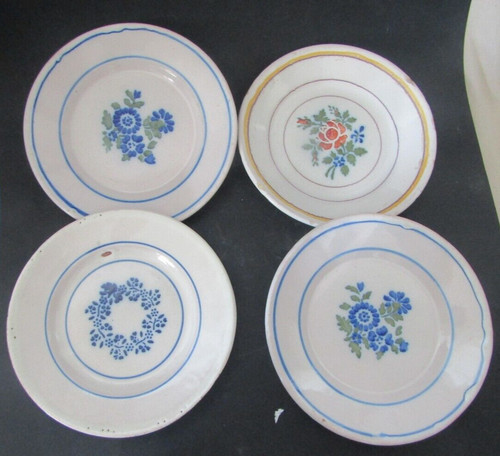 Lot assiettes faience - assiettes,