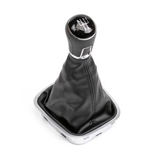 Pommeau de Levier de Vitesses Soufflet pour VW Polo 5 V 6C 6R  5 Vitesses Cuir