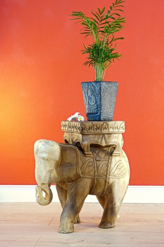 Bois massif table appoint - bois, d'appoint