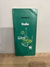 Ancien Guide Vert Michelin Italie 1973
