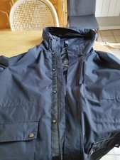 imper homme taille XL marque Celio long bleu marine imperméable 
