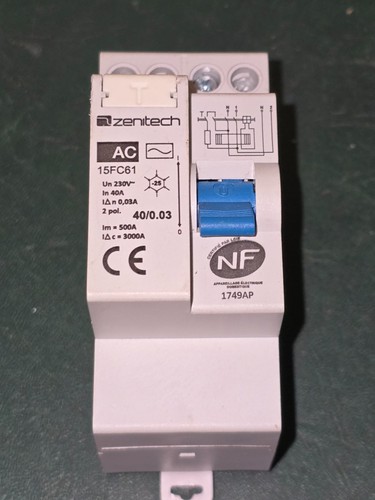 Interrupteur differentiel 40a - differentiel,