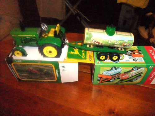 Superbe tracteur john - tracteur,