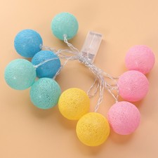  Cordon lumineux LED Bonbons Coloré Coton À Coudre Fil De Bille Cordon Lumineux