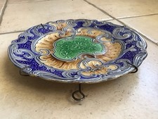 Assiette En Céramique Signée G M