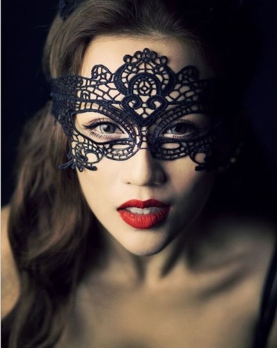 Masque sexy dentelle pour - sexy,