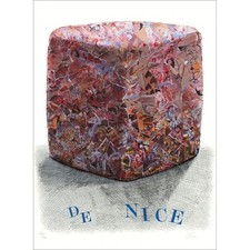 CÉSAR (César Baldaccini) - Lithographie originale  "Carnaval de Nice" 75x56cm - 