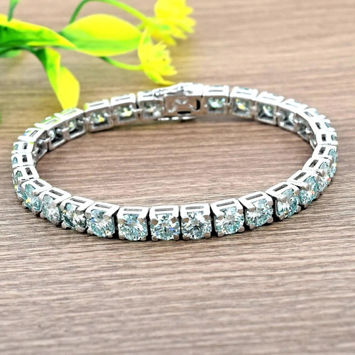 Bracelet tennis unisexe rond