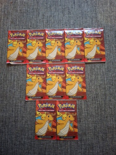 Lot boosters cartes - 10,