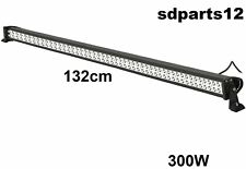 132cm Barre Lumineuse LED 12-24V 300W Feu de Travail Spot Voiture 4x4 Camion