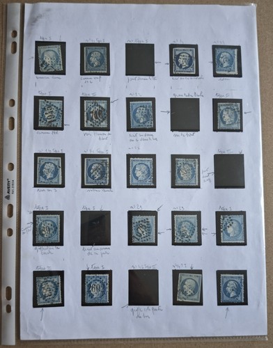 Lot timbres classiques - lot,