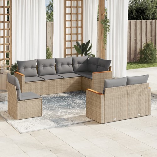 Salon jardin avec - de, coussins