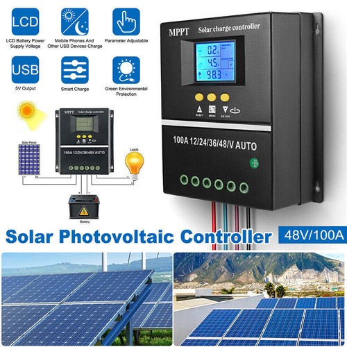 Contrôleur charge solaire - charge,