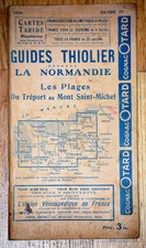 Guide Thiolier, la Normandie, 1934, BE