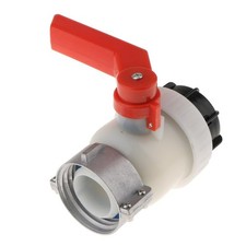 Vanne Papillon 2 Pouces avec Écrou de 50mm Adaptateur pour Cuve IBC 1000 litres