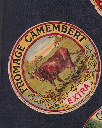 Ancienne étiquette fromage - ancienne,