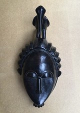 Important masque Baoulé Kpwan (Goli)