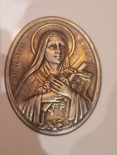 Medal Papal States Vatican Epreuve Uniface Maria Theresa Jesus Silvered