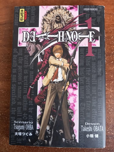 Manga death note tome 1 - death, note,