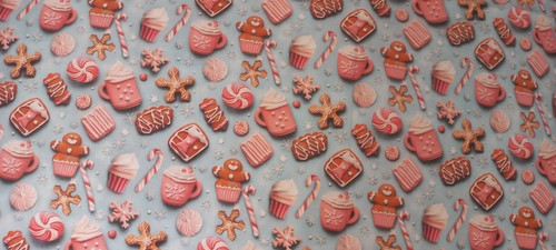 Coupon tissu noël - tissu, motifs