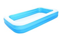 Bestway Piscine Gonflable Familiale 305 x 183 x 46 CM dès 3 Ans Parois Extra Lar
