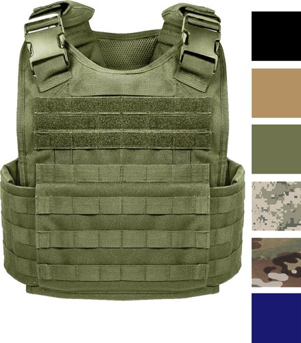 Tactical plate carrier vest - tactical,
