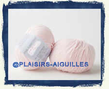 5 pelotes de coton PHIL CABOTINE MERINGUE NEUVES
