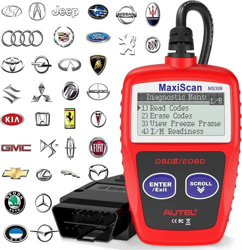 Autel maxiscan ms309 obd2 - autel,
