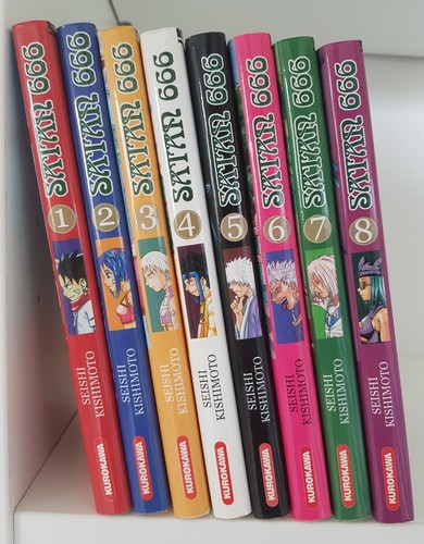 Satan 666 tome 8 manga - 666, :