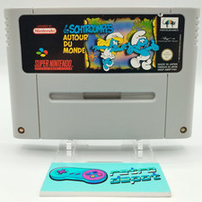 Les Schtroumpfs Autour du Monde / Super Nintendo SNES / PAL / FR / FAH #1