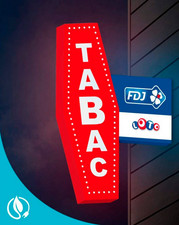 Carotte enseigne drapeau tabac - drapeau,