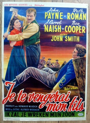 Belgian poster western rebel - belgian,
