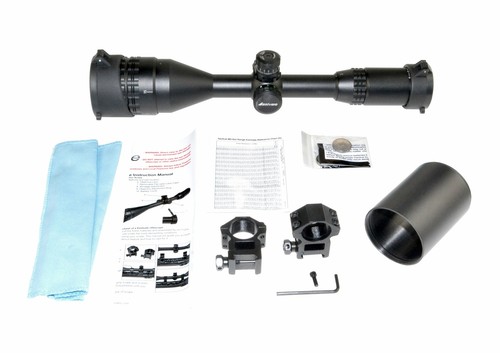 9x50 rifle scope - w, rings
