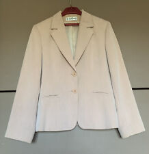 Veste de tailleur Femme, rose saumon. FEDORA, Made in France. Taille 38