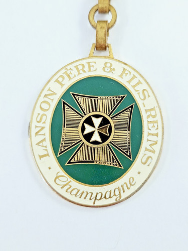 Porte cles champagne lanson - -,